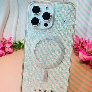 SHEIN Glitter Phone Case - Silver Shine